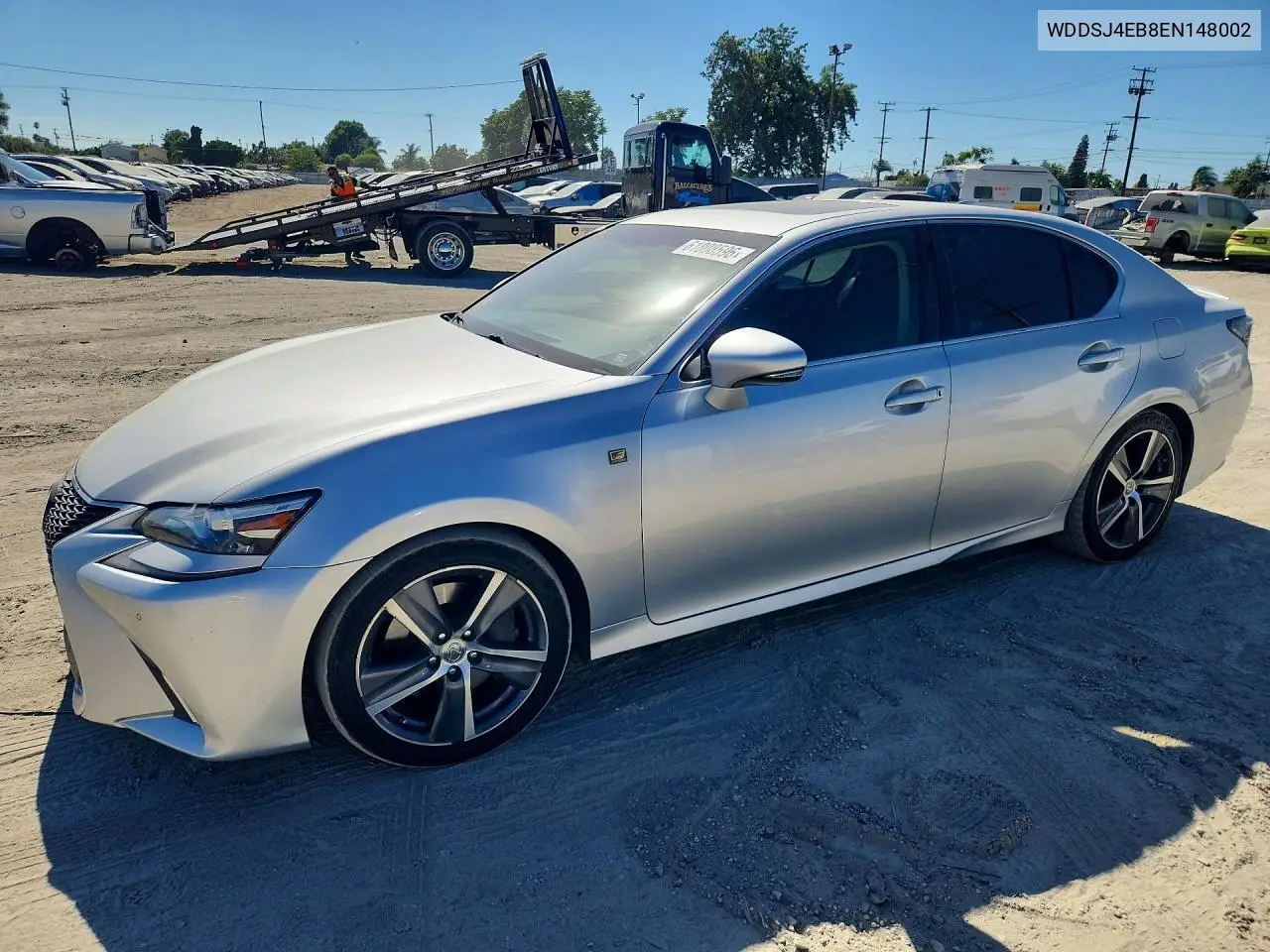 2014 Mercedes-Benz Cla 250 VIN: WDDSJ4EB8EN148002 Lot: 61346686
