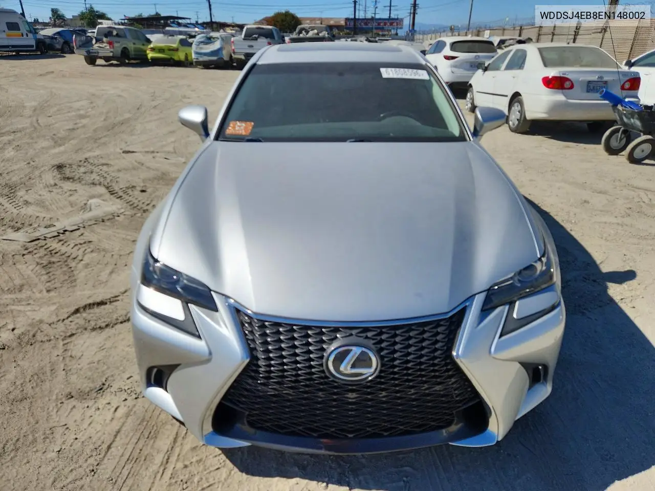 2014 Mercedes-Benz Cla 250 VIN: WDDSJ4EB8EN148002 Lot: 61346686