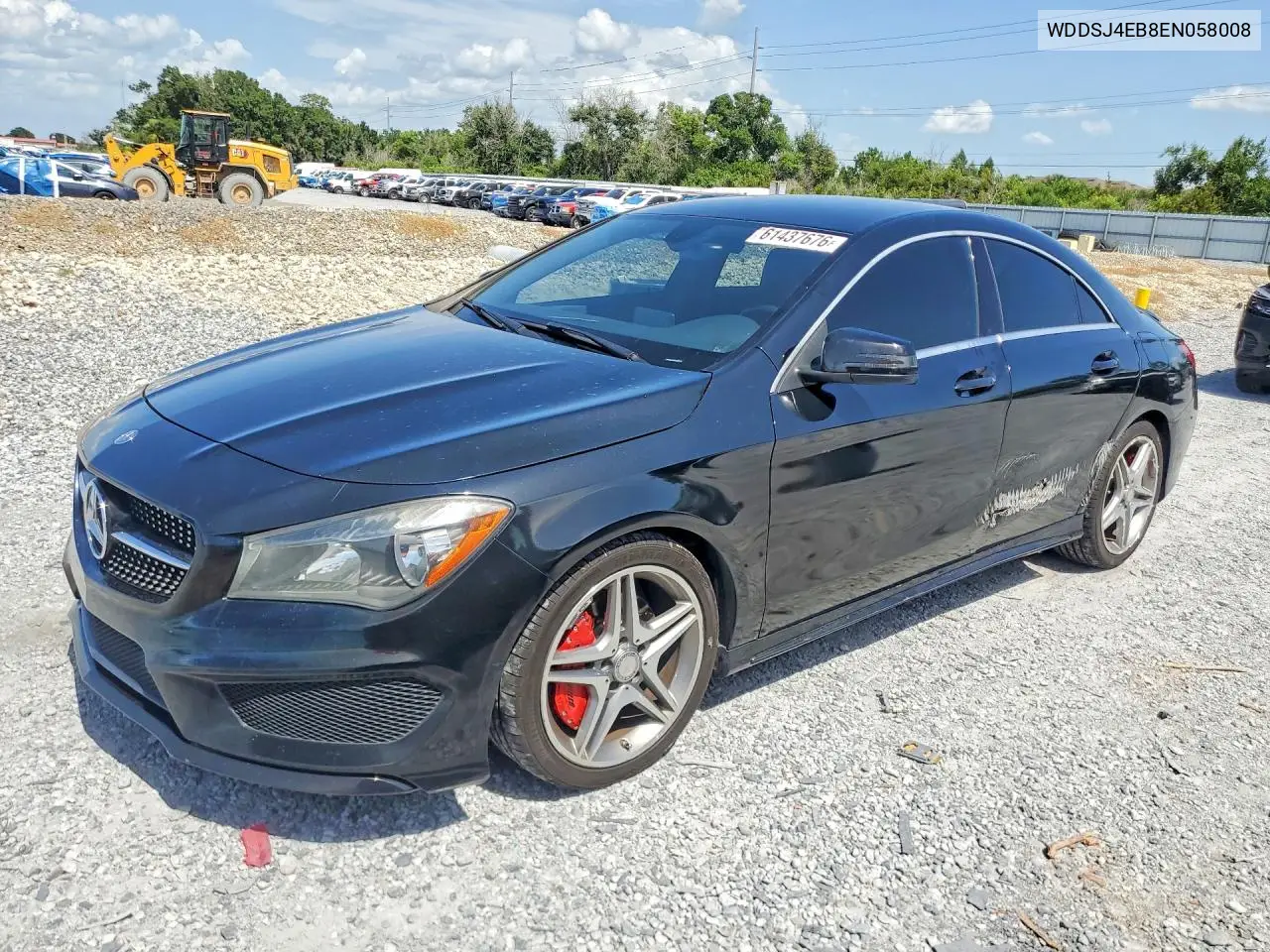 2014 Mercedes-Benz Cla 250 VIN: WDDSJ4EB8EN058008 Lot: 61437676