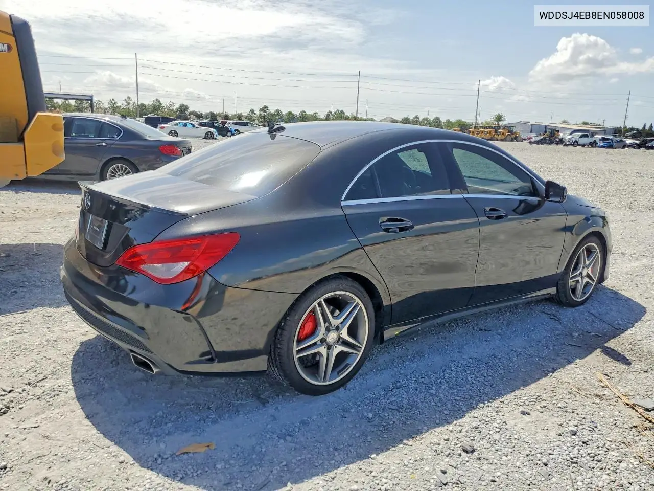 2014 Mercedes-Benz Cla 250 VIN: WDDSJ4EB8EN058008 Lot: 61437676