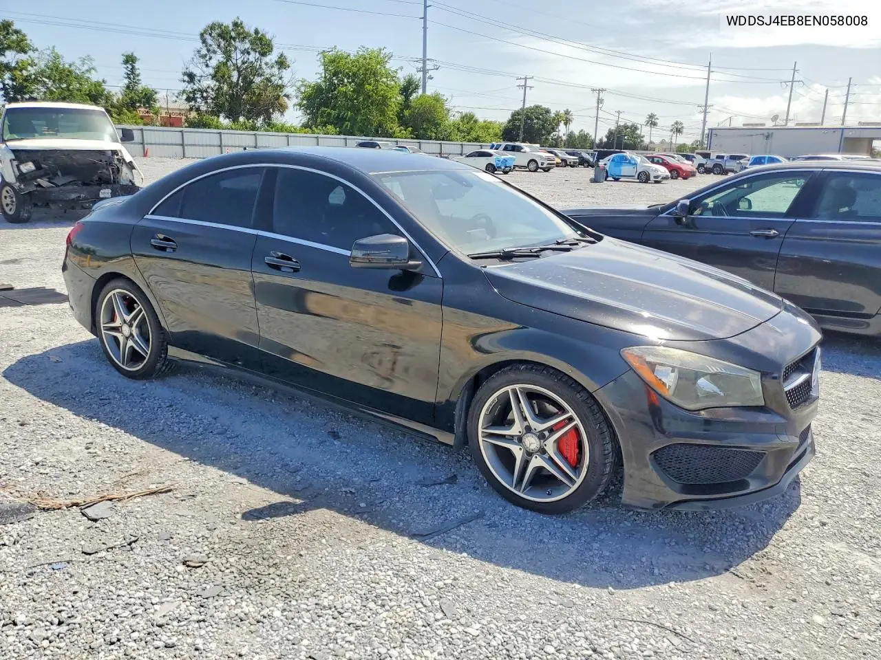 2014 Mercedes-Benz Cla 250 VIN: WDDSJ4EB8EN058008 Lot: 61437676