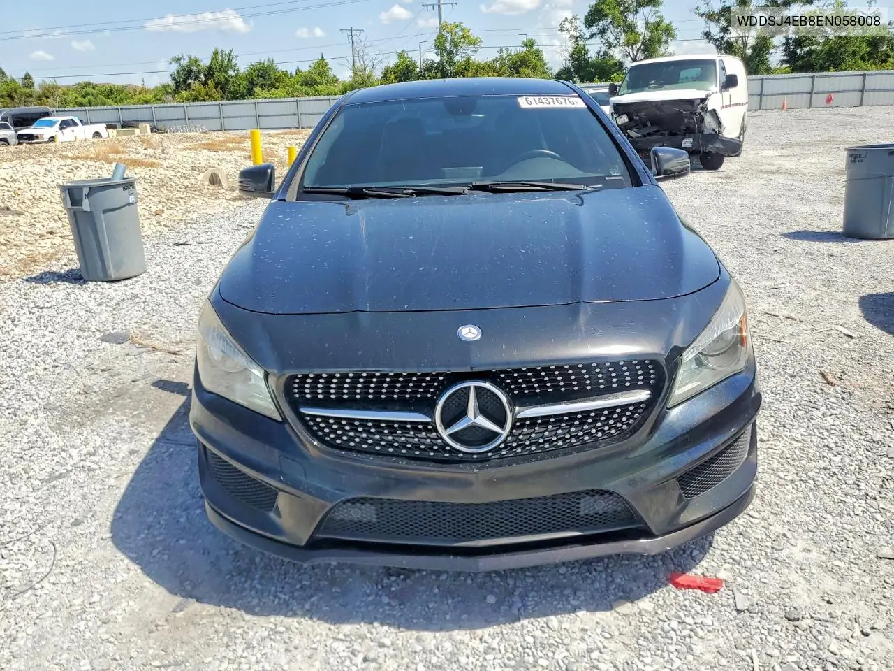 2014 Mercedes-Benz Cla 250 VIN: WDDSJ4EB8EN058008 Lot: 61437676