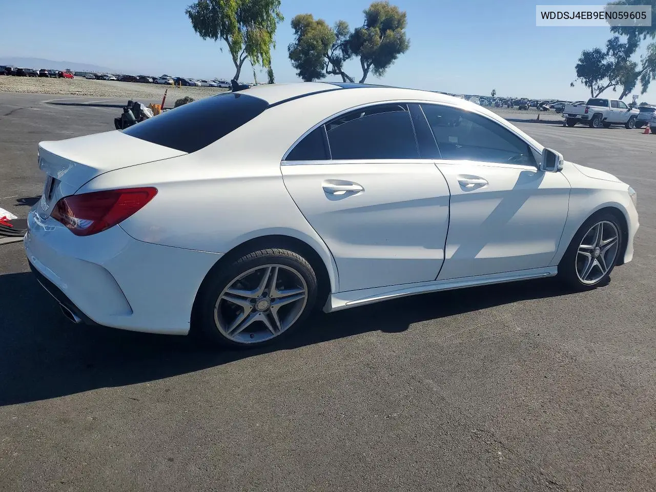 2014 Mercedes-Benz Cla 250 VIN: WDDSJ4EB9EN059605 Lot: 85622845