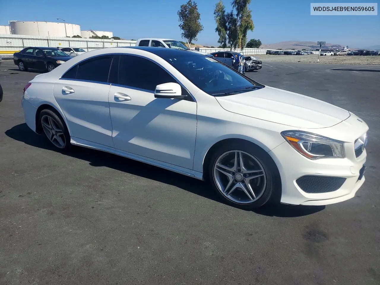 2014 Mercedes-Benz Cla 250 VIN: WDDSJ4EB9EN059605 Lot: 85622845