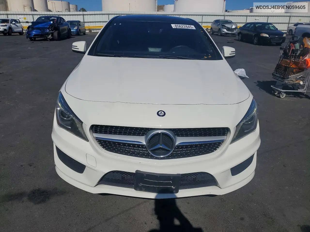 2014 Mercedes-Benz Cla 250 VIN: WDDSJ4EB9EN059605 Lot: 85622845