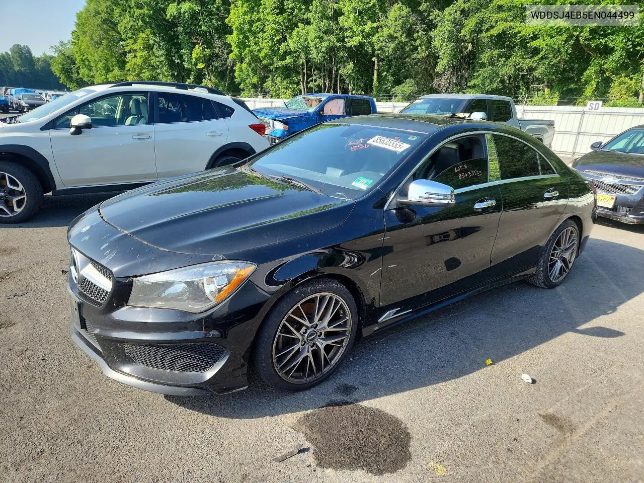 2014 Mercedes-Benz Cla 250 VIN: WDDSJ4EB5EN044499 Lot: 85635555