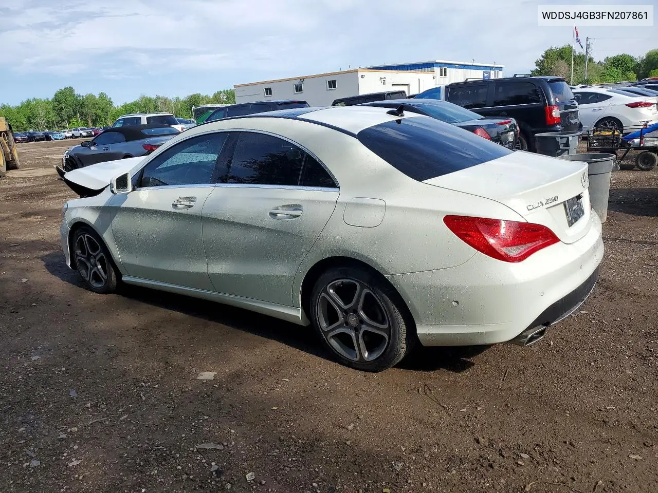 2015 Mercedes-Benz Cla 250 4Matic VIN: WDDSJ4GB3FN207861 Lot: 52399356