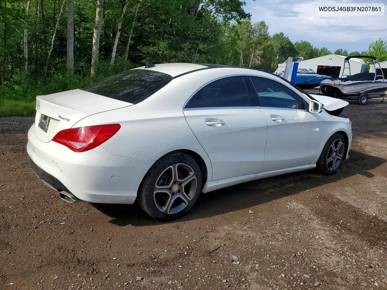 2015 Mercedes-Benz Cla 250 4Matic VIN: WDDSJ4GB3FN207861 Lot: 52399356