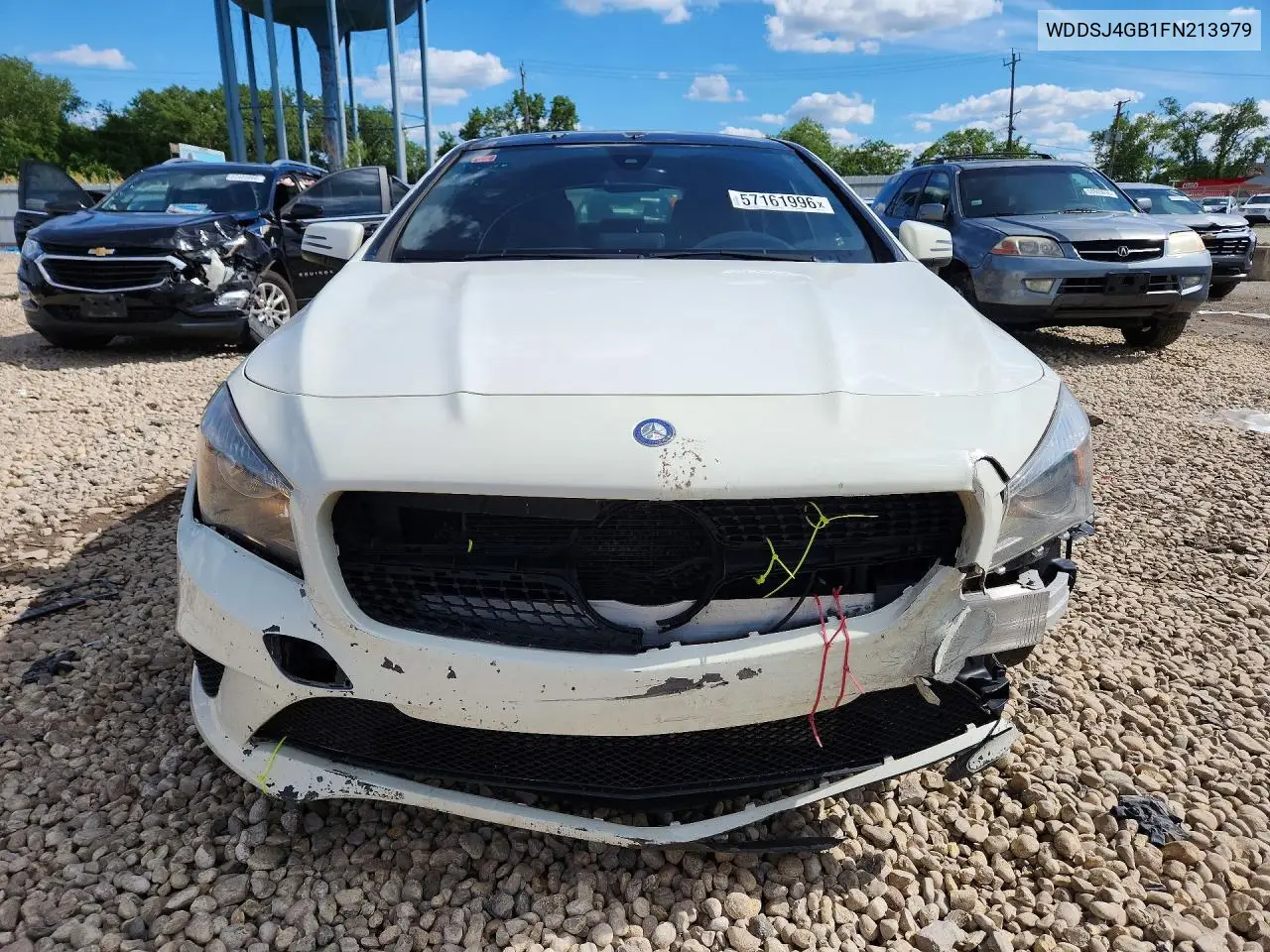 2015 Mercedes-Benz Cla 250 4Matic VIN: WDDSJ4GB1FN213979 Lot: 57161996