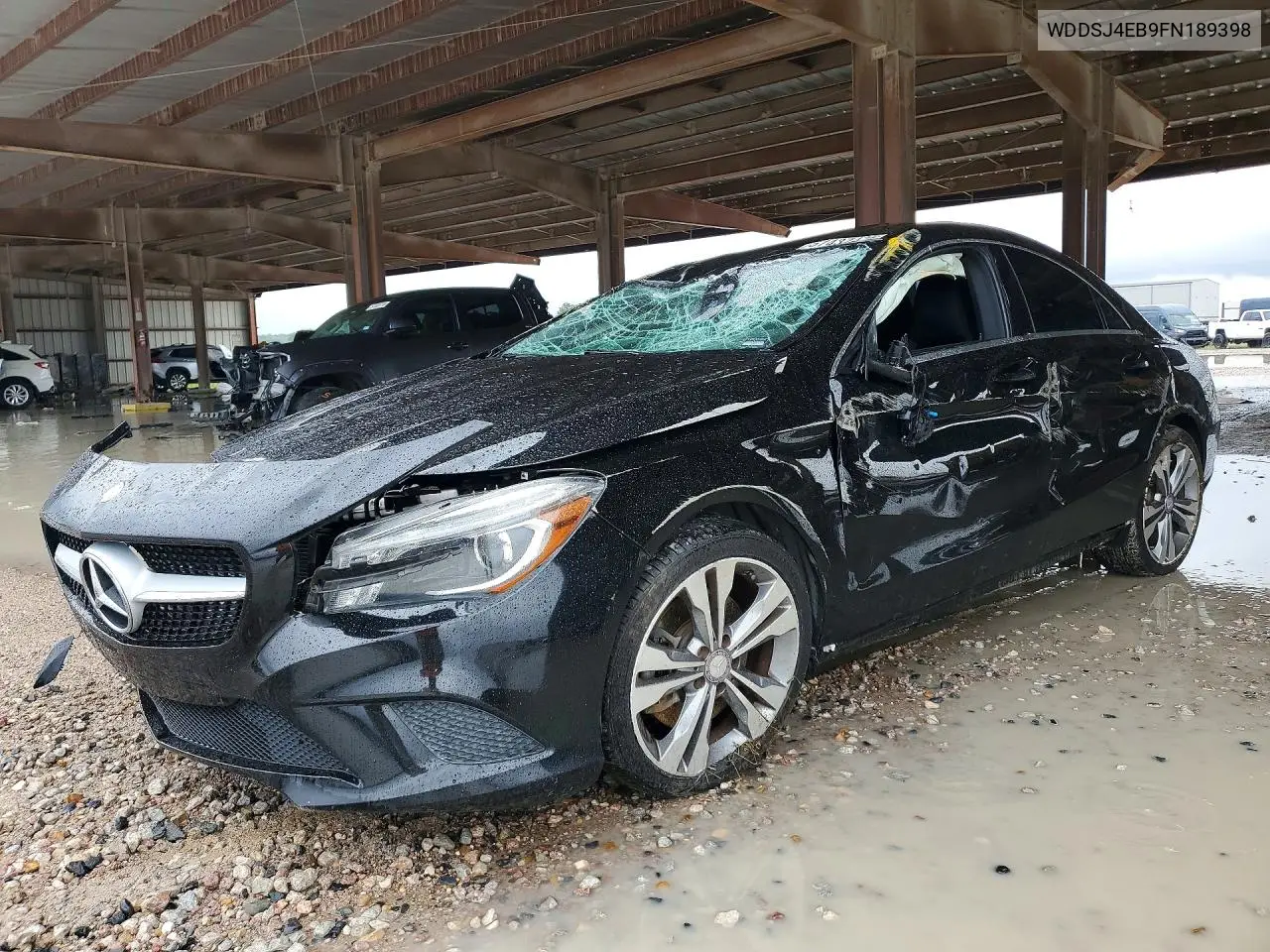 2015 Mercedes-Benz Cla 250 VIN: WDDSJ4EB9FN189398 Lot: 57437476