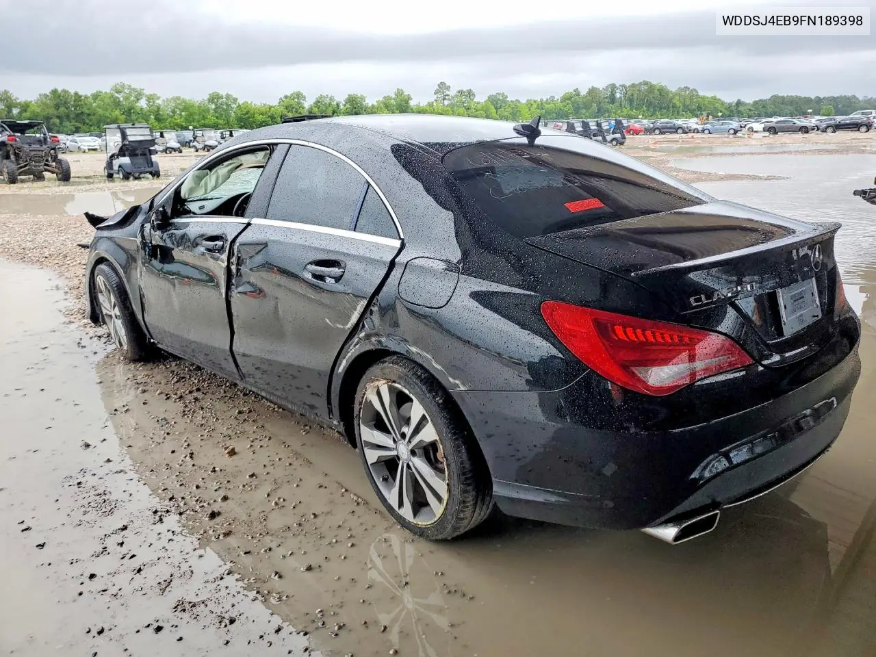 2015 Mercedes-Benz Cla 250 VIN: WDDSJ4EB9FN189398 Lot: 57437476