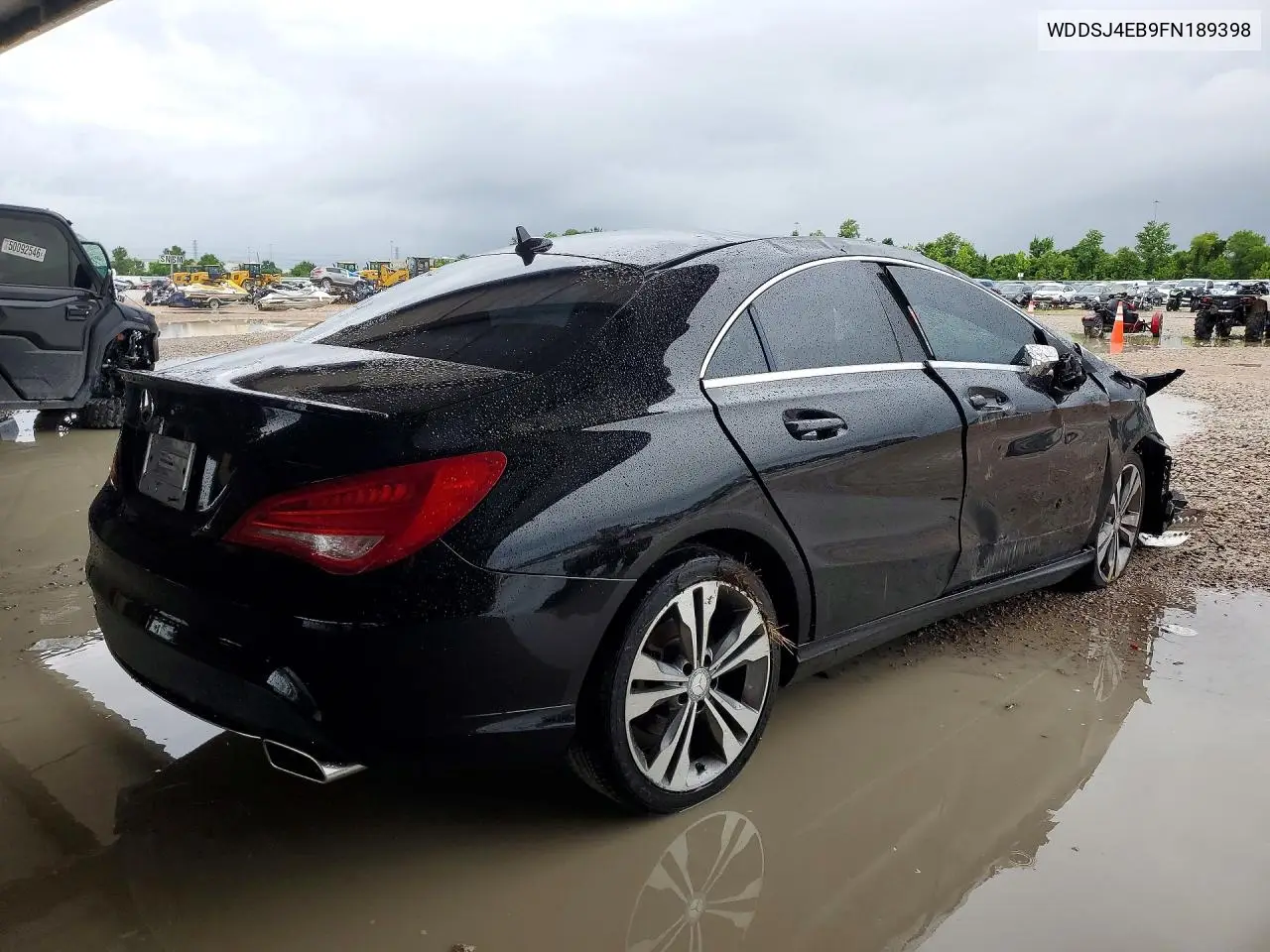 2015 Mercedes-Benz Cla 250 VIN: WDDSJ4EB9FN189398 Lot: 57437476