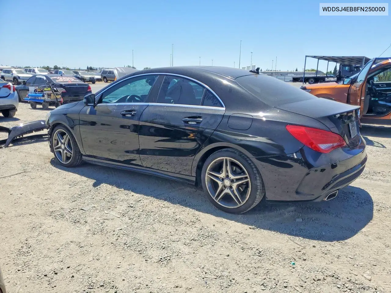 2015 Mercedes-Benz Cla 250 VIN: WDDSJ4EB8FN250000 Lot: 58416266