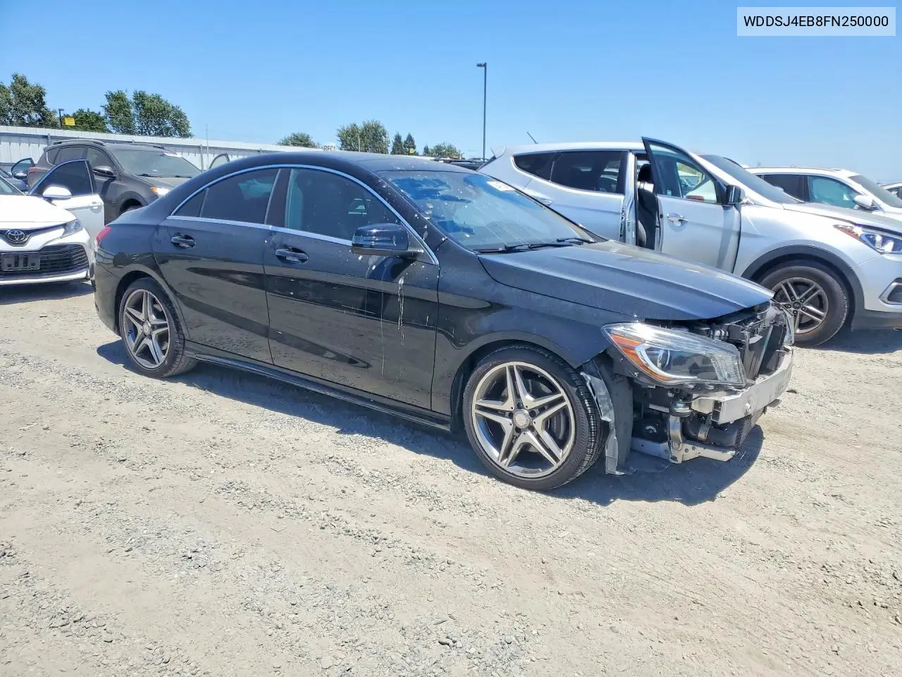 2015 Mercedes-Benz Cla 250 VIN: WDDSJ4EB8FN250000 Lot: 58416266