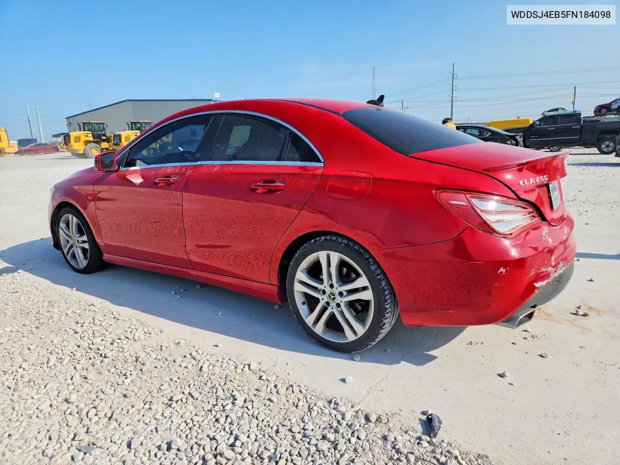 2015 Mercedes-Benz Cla 250 VIN: WDDSJ4EB5FN184098 Lot: 58445236