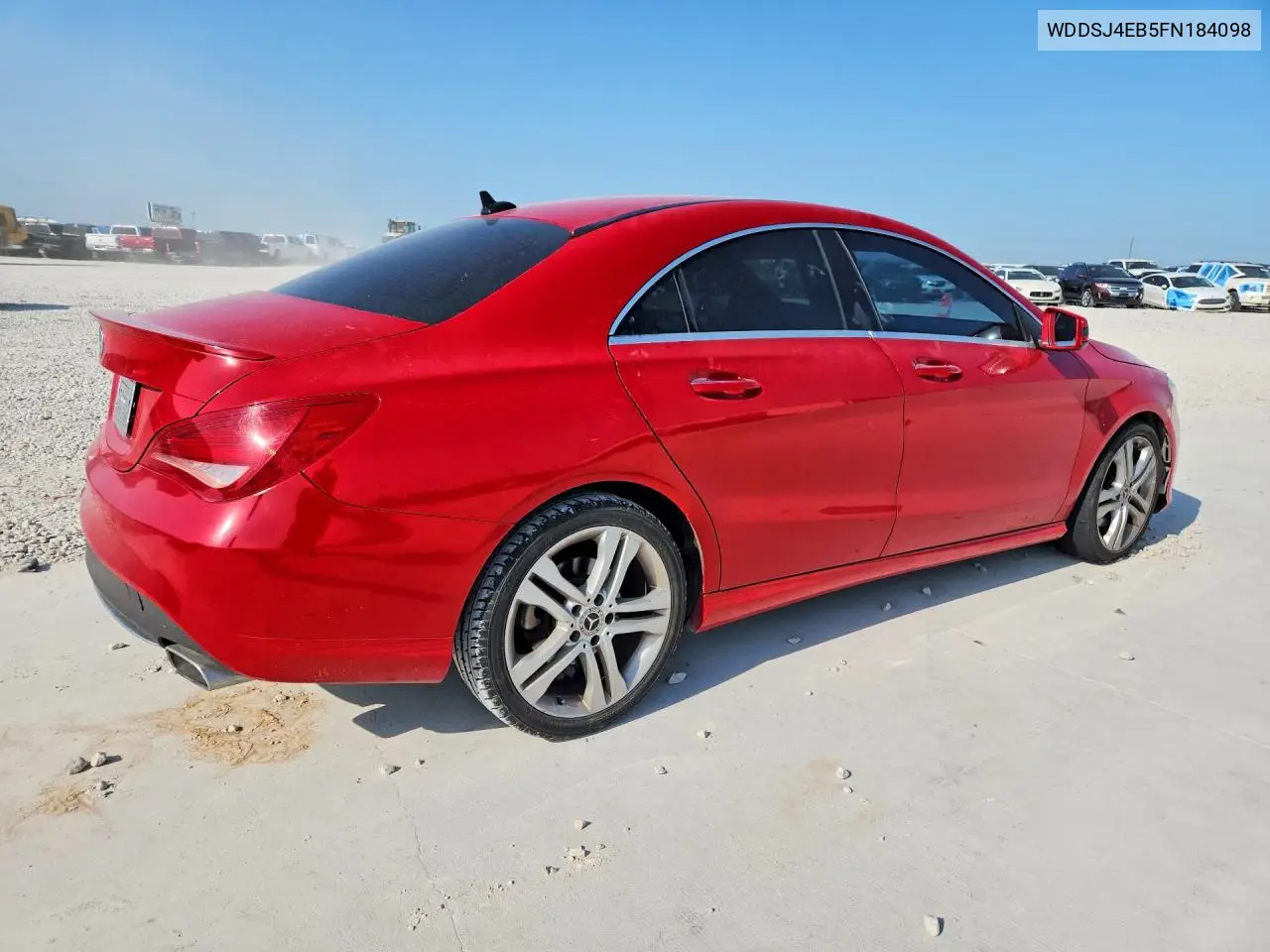 2015 Mercedes-Benz Cla 250 VIN: WDDSJ4EB5FN184098 Lot: 58445236