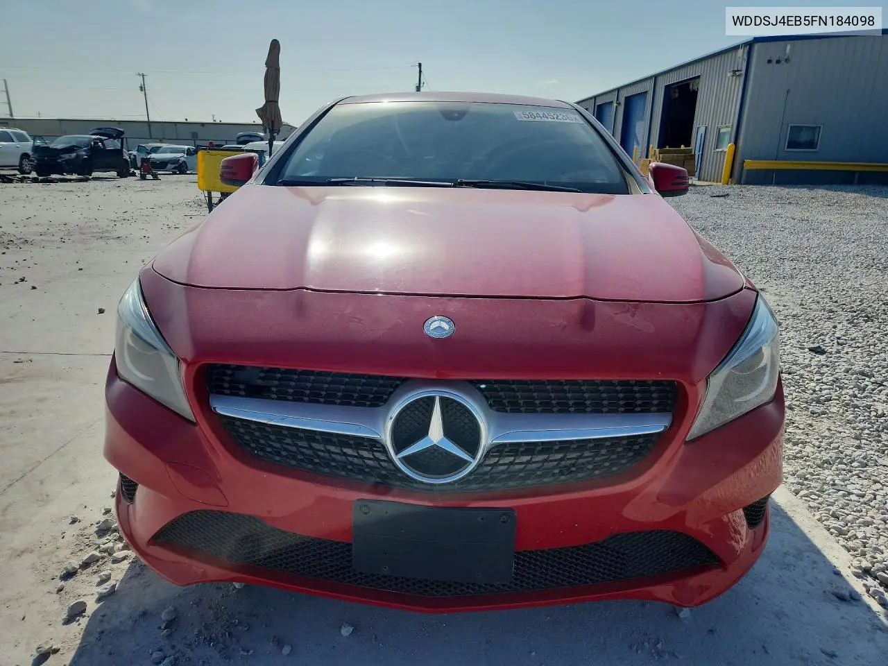 2015 Mercedes-Benz Cla 250 VIN: WDDSJ4EB5FN184098 Lot: 58445236