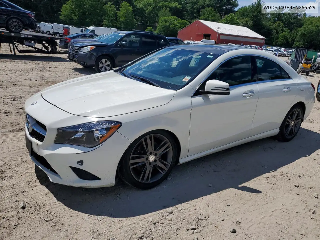 2015 Mercedes-Benz Cla 250 4Matic VIN: WDDSJ4GB4FN266529 Lot: 58587856