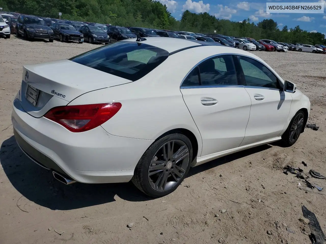 2015 Mercedes-Benz Cla 250 4Matic VIN: WDDSJ4GB4FN266529 Lot: 58587856