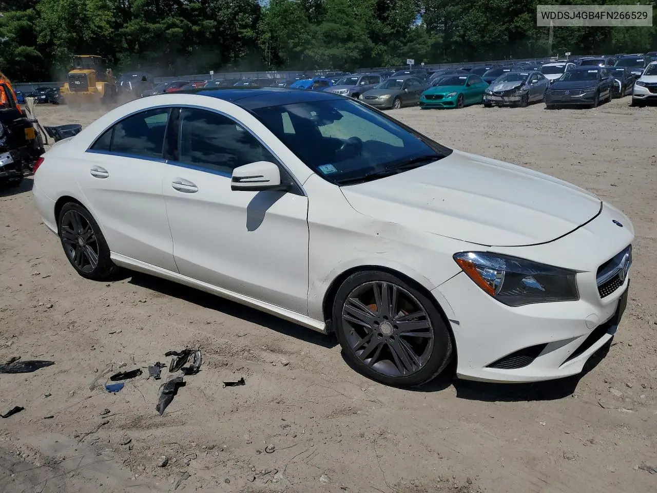 2015 Mercedes-Benz Cla 250 4Matic VIN: WDDSJ4GB4FN266529 Lot: 58587856