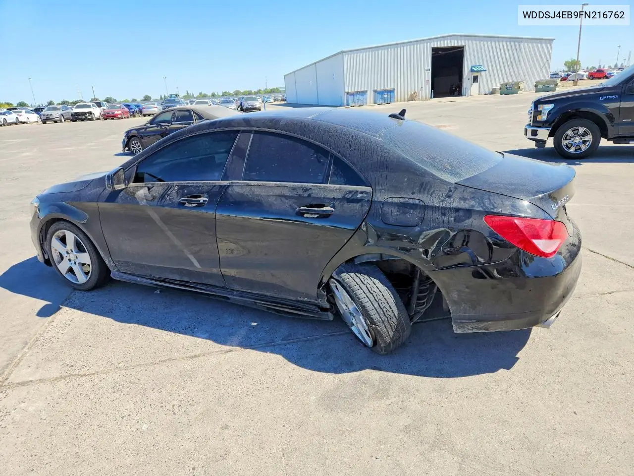 2015 Mercedes-Benz Cla 250 VIN: WDDSJ4EB9FN216762 Lot: 58653696