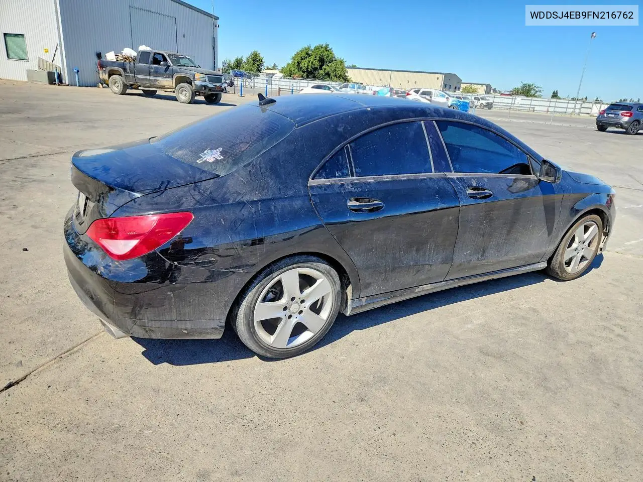 2015 Mercedes-Benz Cla 250 VIN: WDDSJ4EB9FN216762 Lot: 58653696