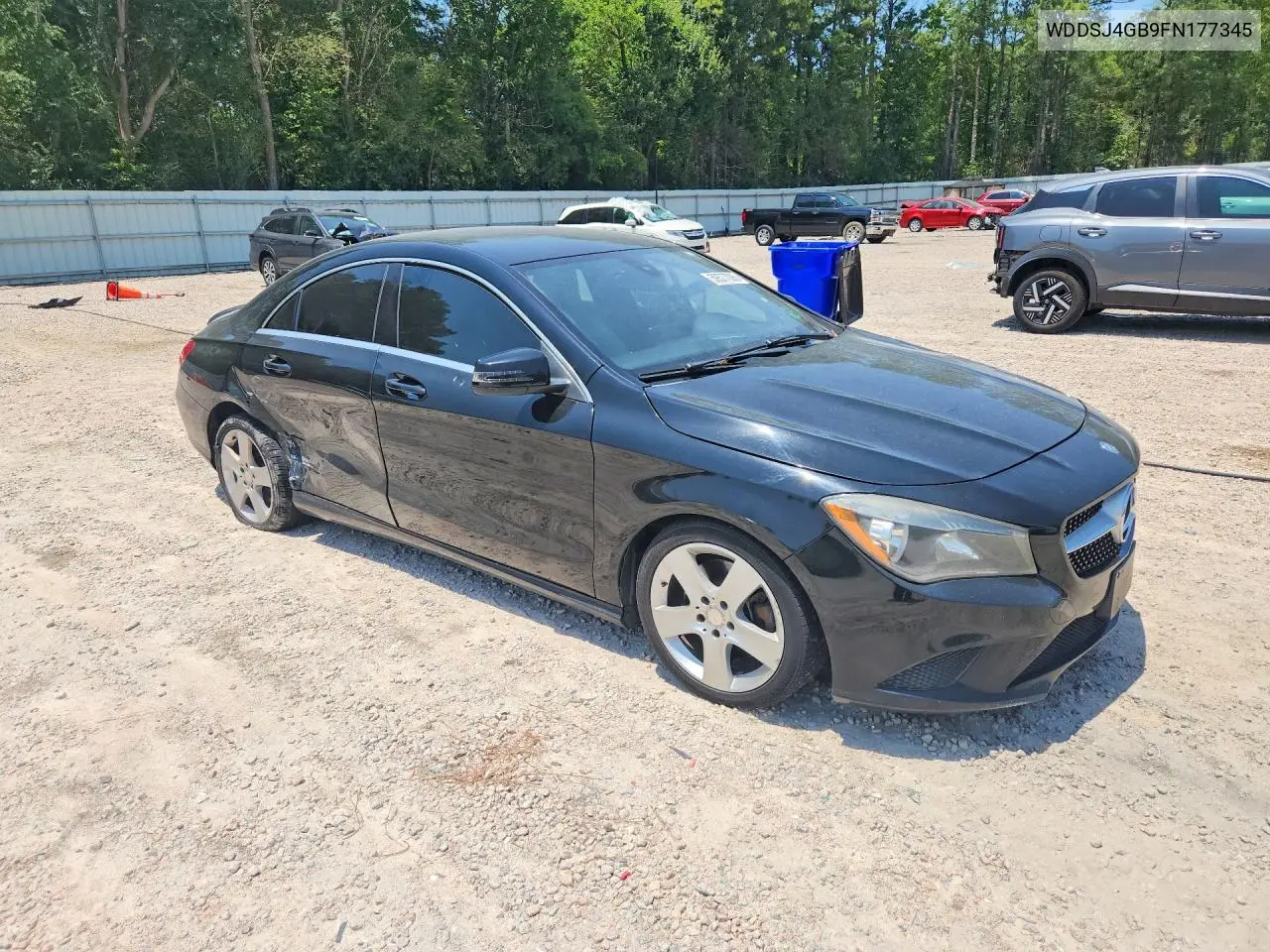 2015 Mercedes-Benz Cla 250 4Matic VIN: WDDSJ4GB9FN177345 Lot: 59577006