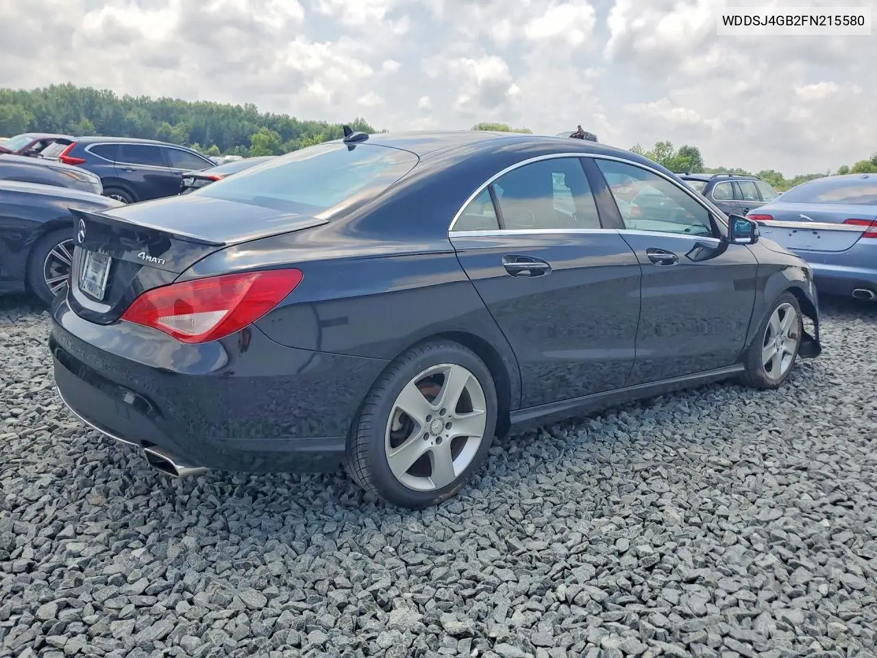 2015 Mercedes-Benz Cla 250 4Matic VIN: WDDSJ4GB2FN215580 Lot: 59685116