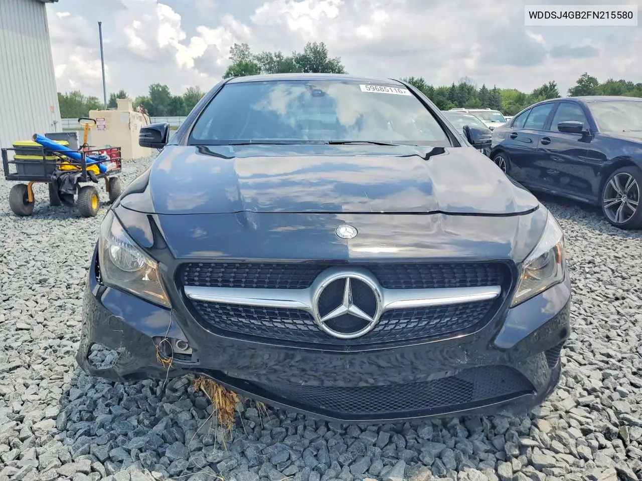 2015 Mercedes-Benz Cla 250 4Matic VIN: WDDSJ4GB2FN215580 Lot: 59685116