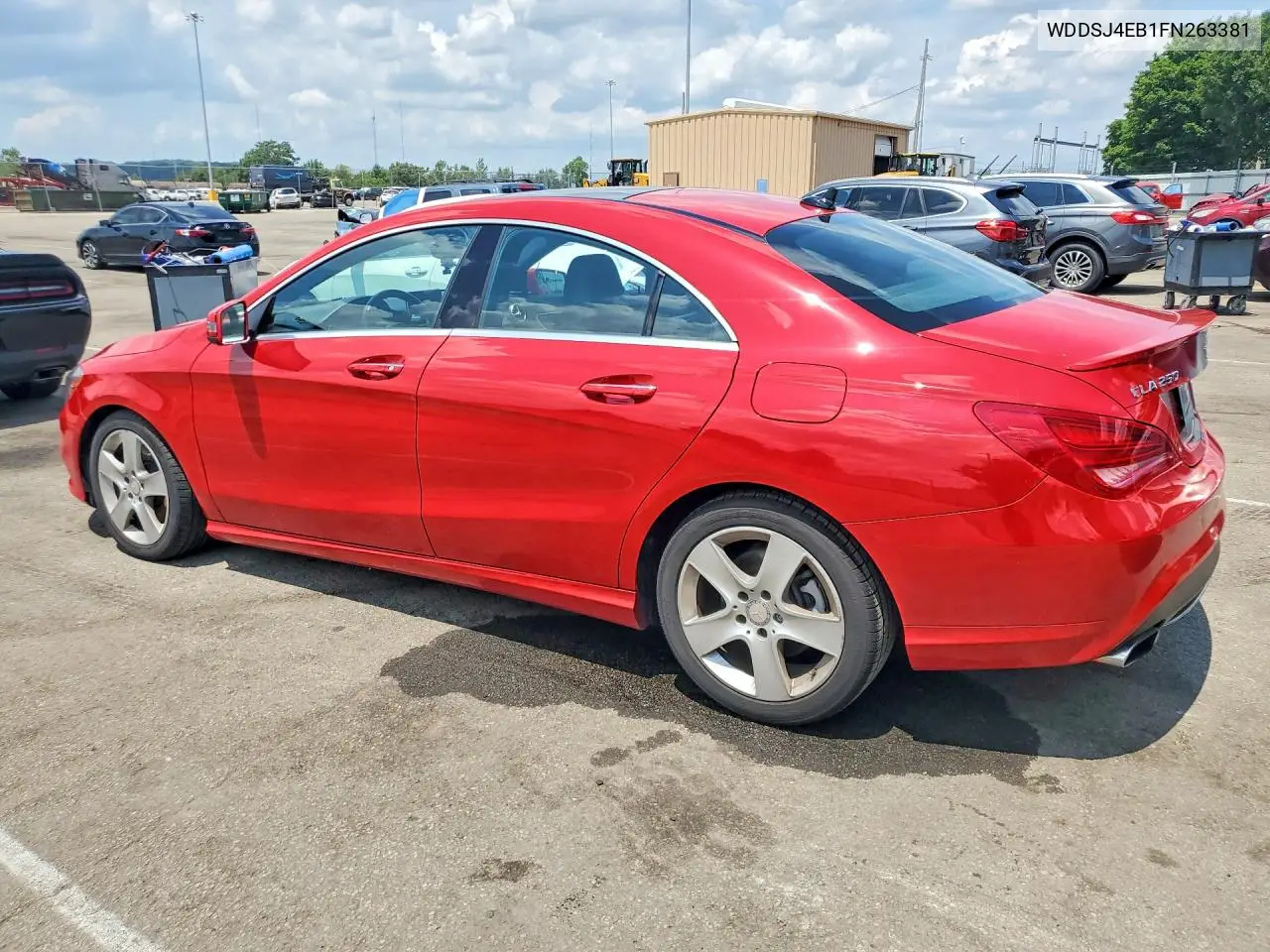 2015 Mercedes-Benz Cla 250 VIN: WDDSJ4EB1FN263381 Lot: 59977836