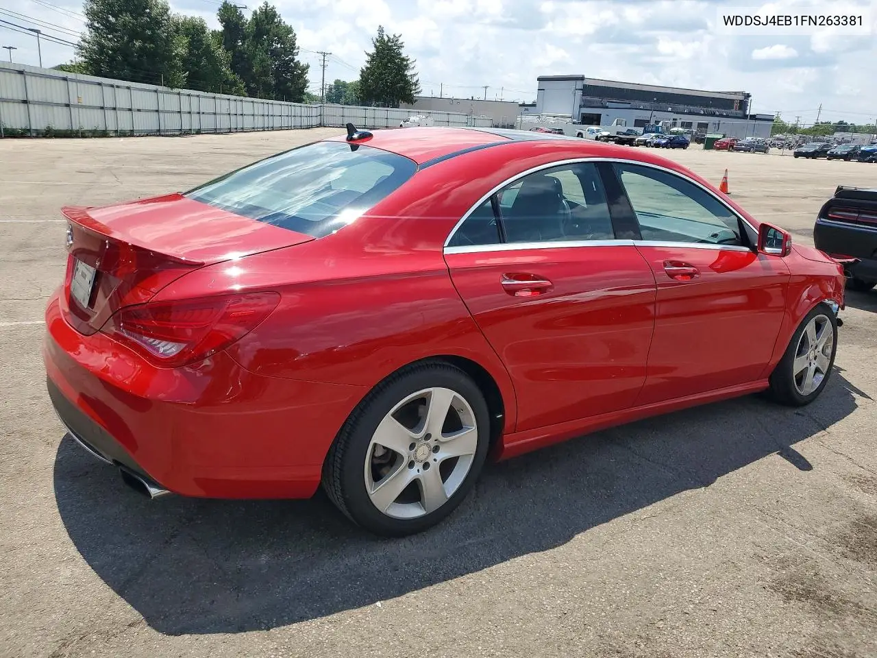2015 Mercedes-Benz Cla 250 VIN: WDDSJ4EB1FN263381 Lot: 59977836