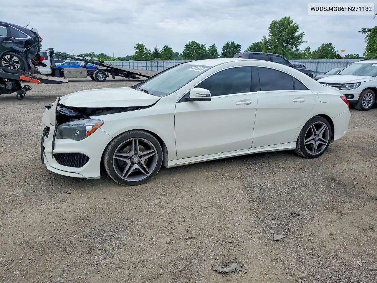 2015 Mercedes-Benz Cla 250 4Matic VIN: WDDSJ4GB6FN271182 Lot: 60018556