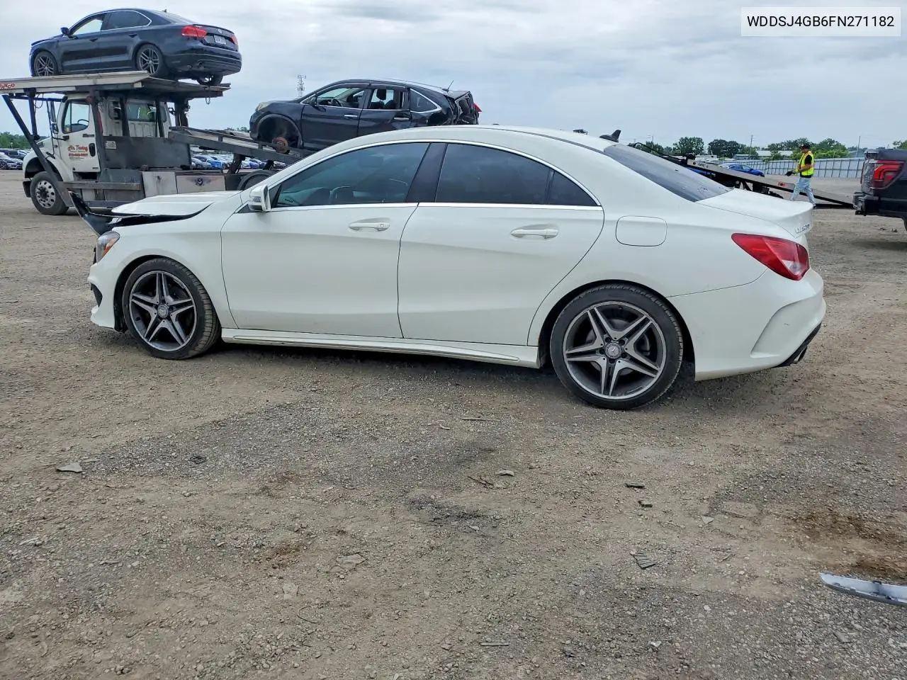 2015 Mercedes-Benz Cla 250 4Matic VIN: WDDSJ4GB6FN271182 Lot: 60018556