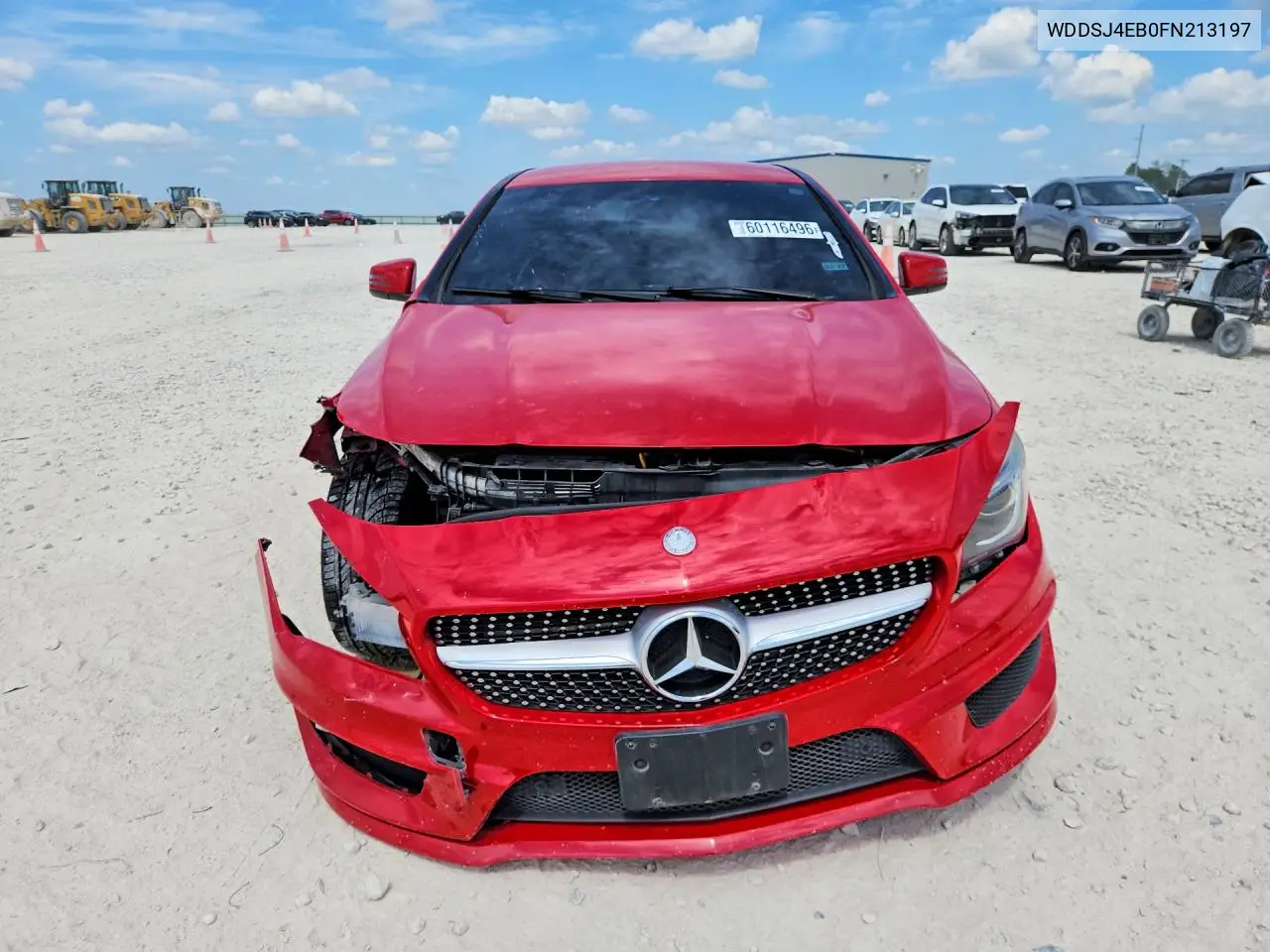 2015 Mercedes-Benz Cla 250 VIN: WDDSJ4EB0FN213197 Lot: 60116496