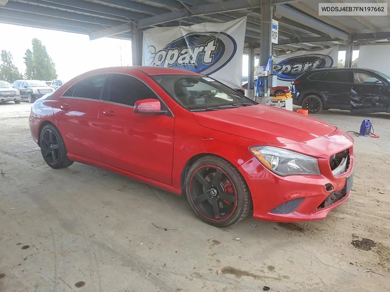 2015 Mercedes-Benz Cla 250 VIN: WDDSJ4EB7FN197662 Lot: 60149596