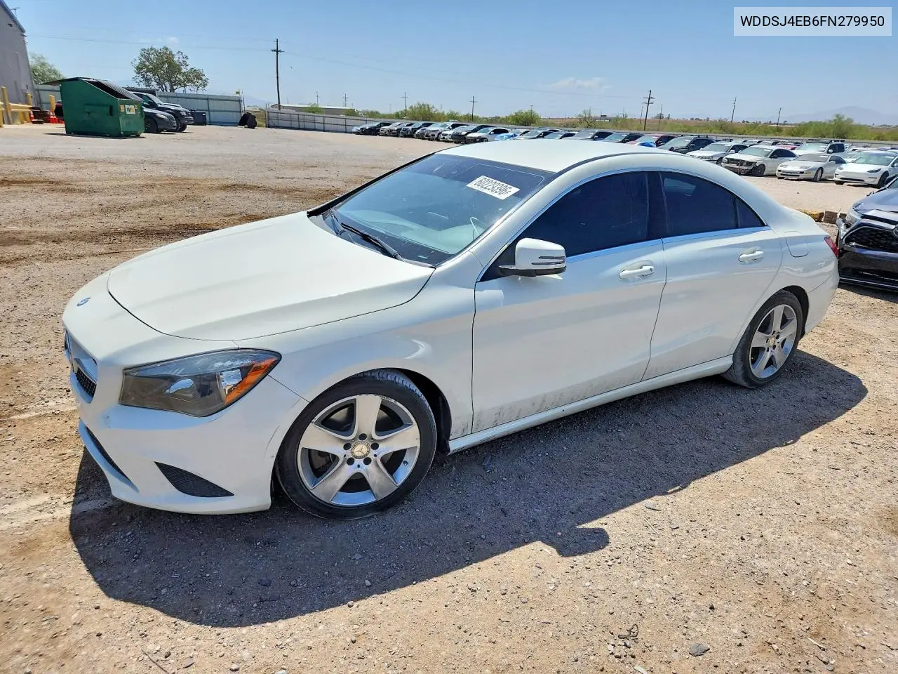 2015 Mercedes-Benz Cla 250 VIN: WDDSJ4EB6FN279950 Lot: 60229396