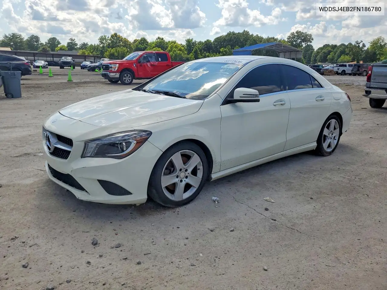 2015 Mercedes-Benz Cla 250 VIN: WDDSJ4EB2FN186780 Lot: 60372626