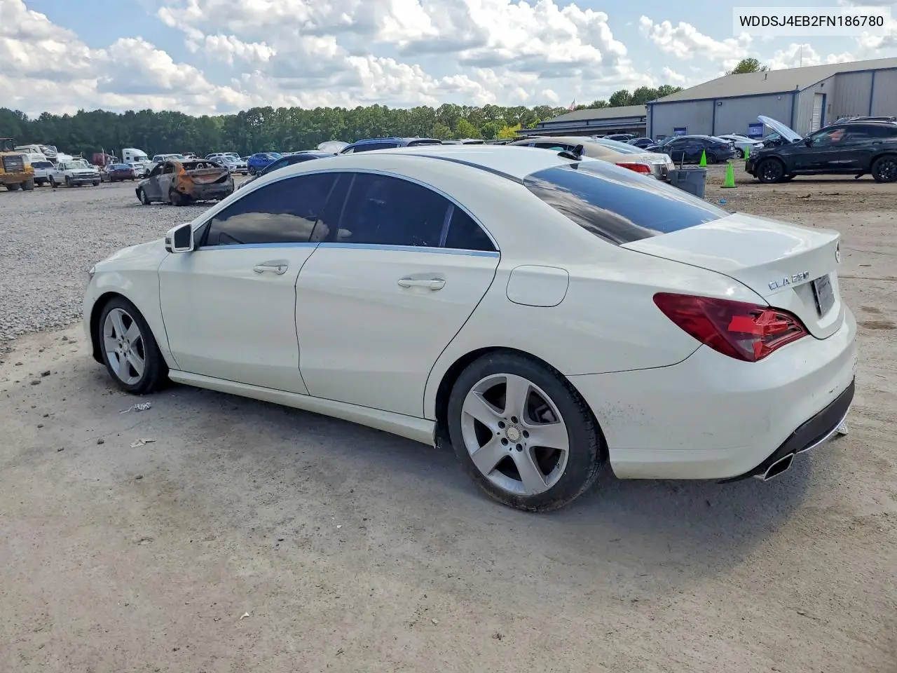 2015 Mercedes-Benz Cla 250 VIN: WDDSJ4EB2FN186780 Lot: 60372626