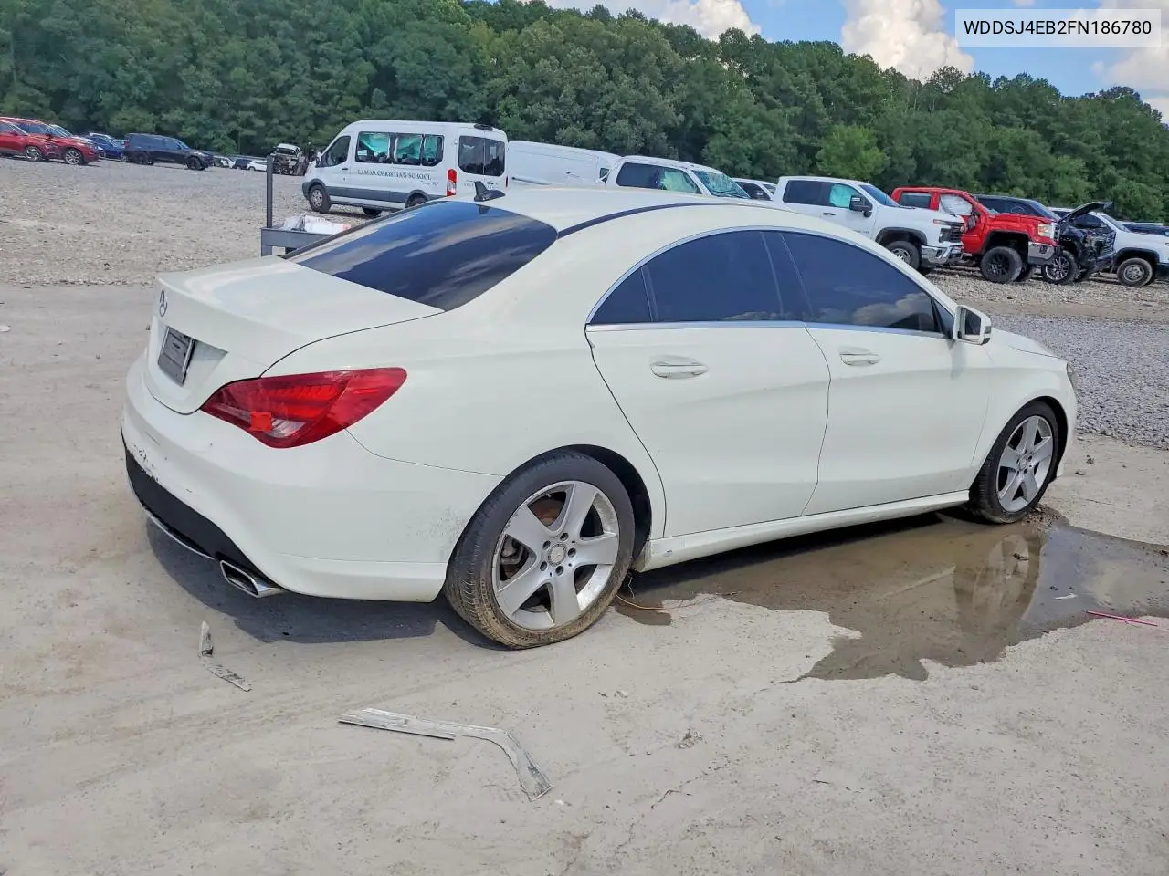 2015 Mercedes-Benz Cla 250 VIN: WDDSJ4EB2FN186780 Lot: 60372626