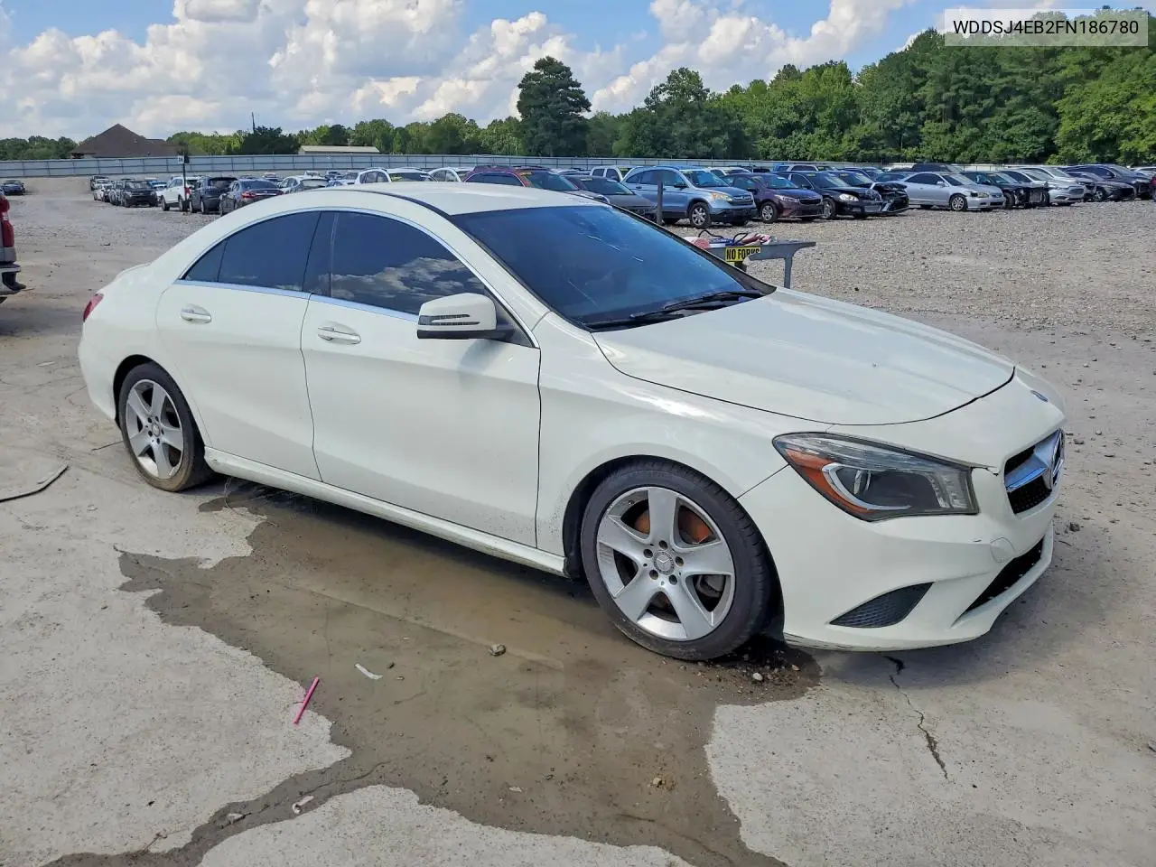 2015 Mercedes-Benz Cla 250 VIN: WDDSJ4EB2FN186780 Lot: 60372626