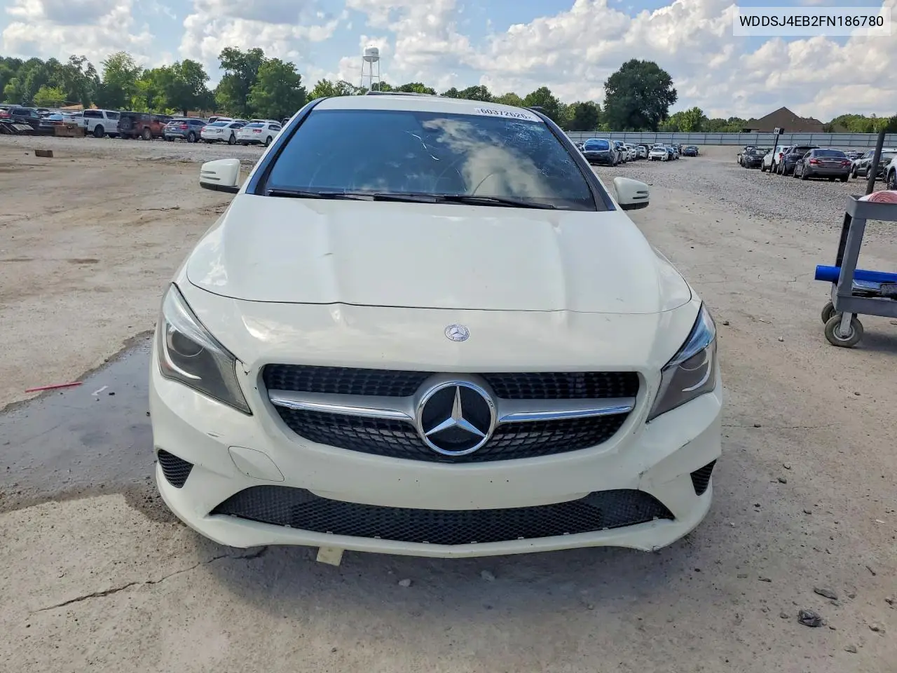 2015 Mercedes-Benz Cla 250 VIN: WDDSJ4EB2FN186780 Lot: 60372626