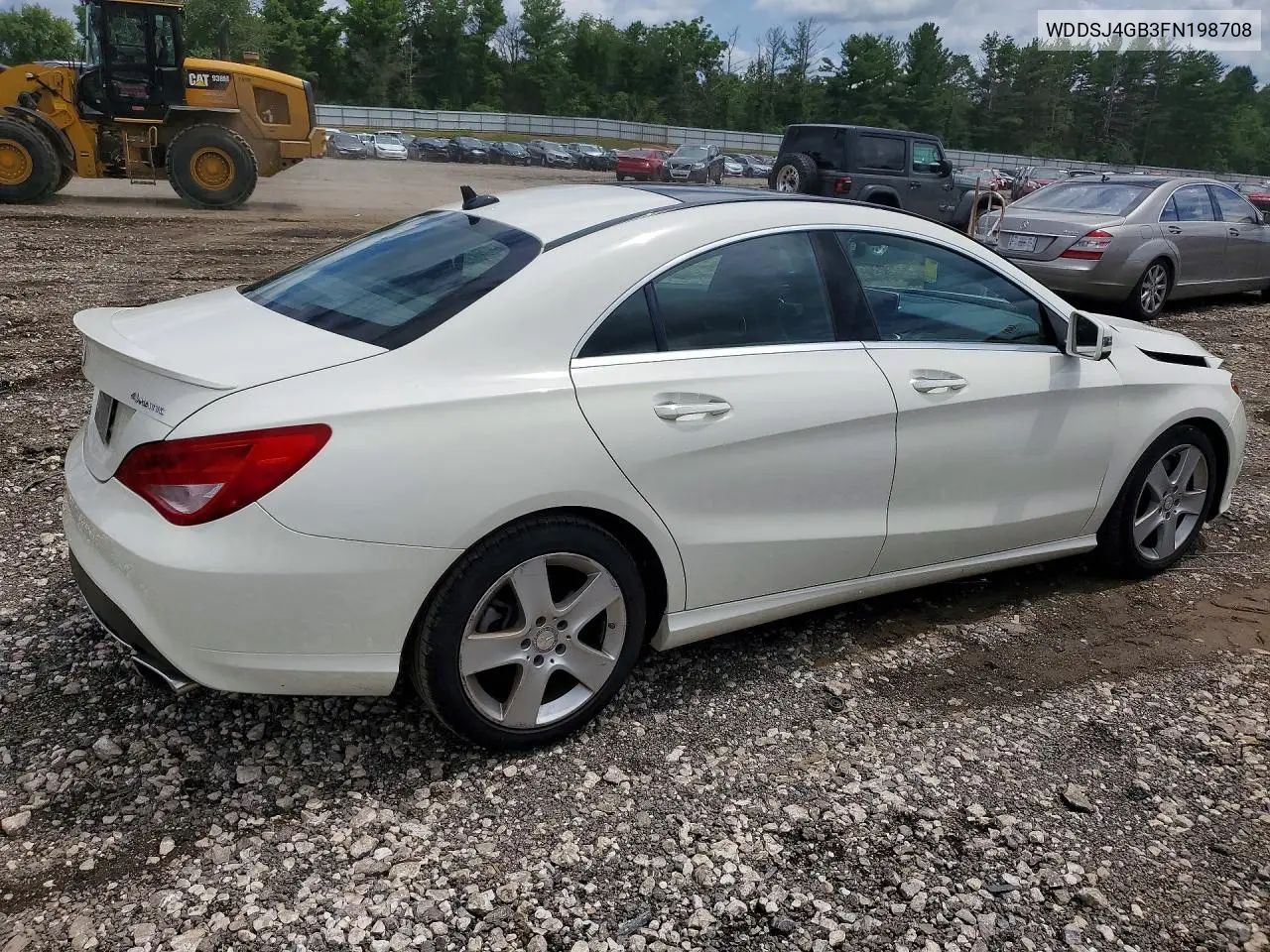 2015 Mercedes-Benz Cla 250 4Matic VIN: WDDSJ4GB3FN198708 Lot: 60448516