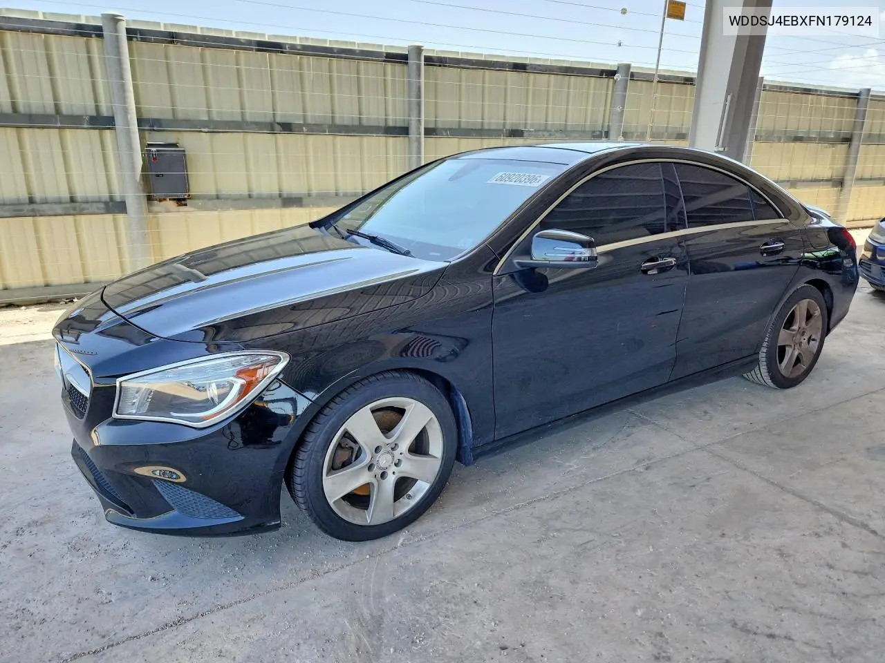 2015 Mercedes-Benz Cla 250 VIN: WDDSJ4EBXFN179124 Lot: 60920396