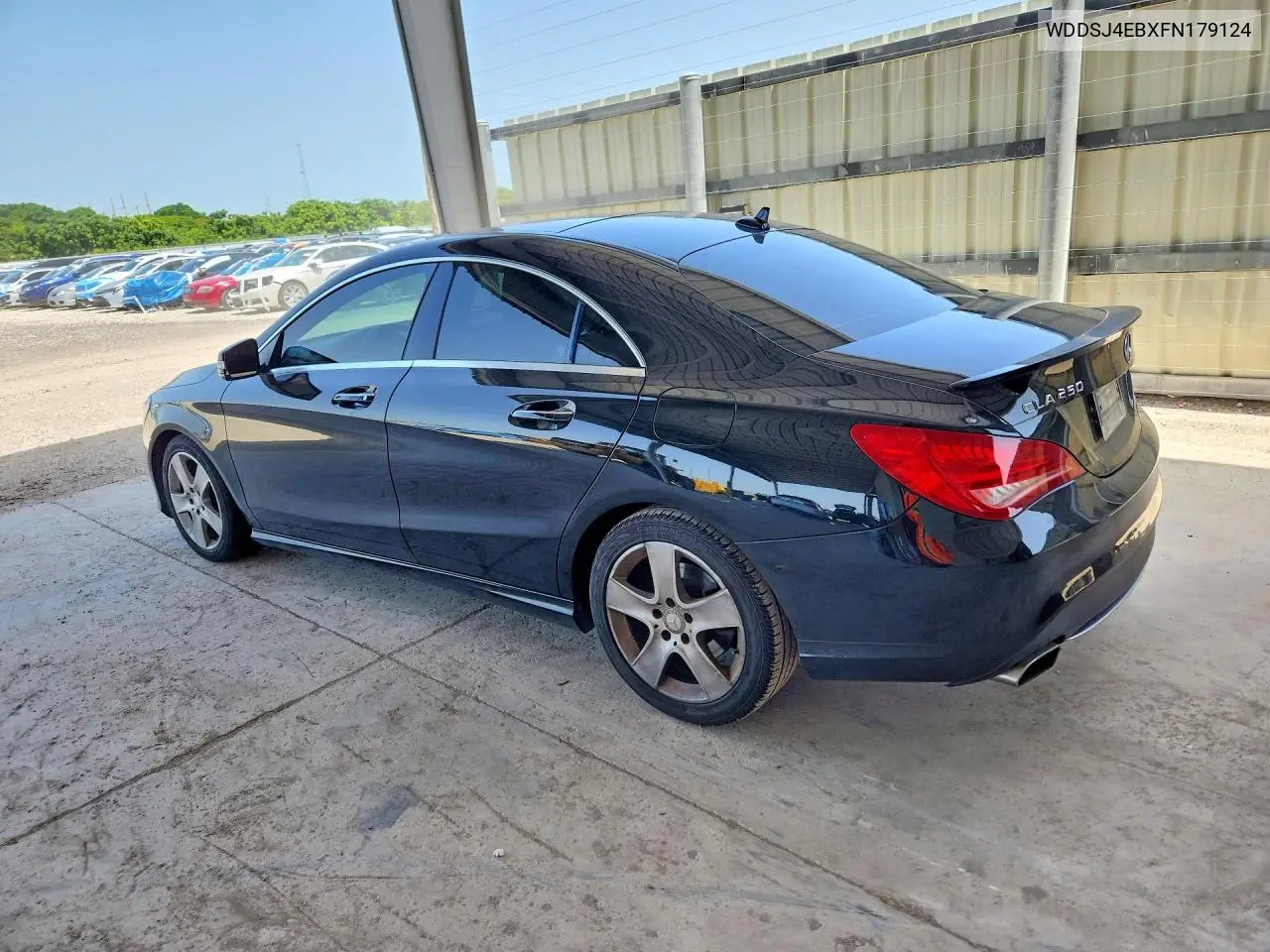2015 Mercedes-Benz Cla 250 VIN: WDDSJ4EBXFN179124 Lot: 60920396