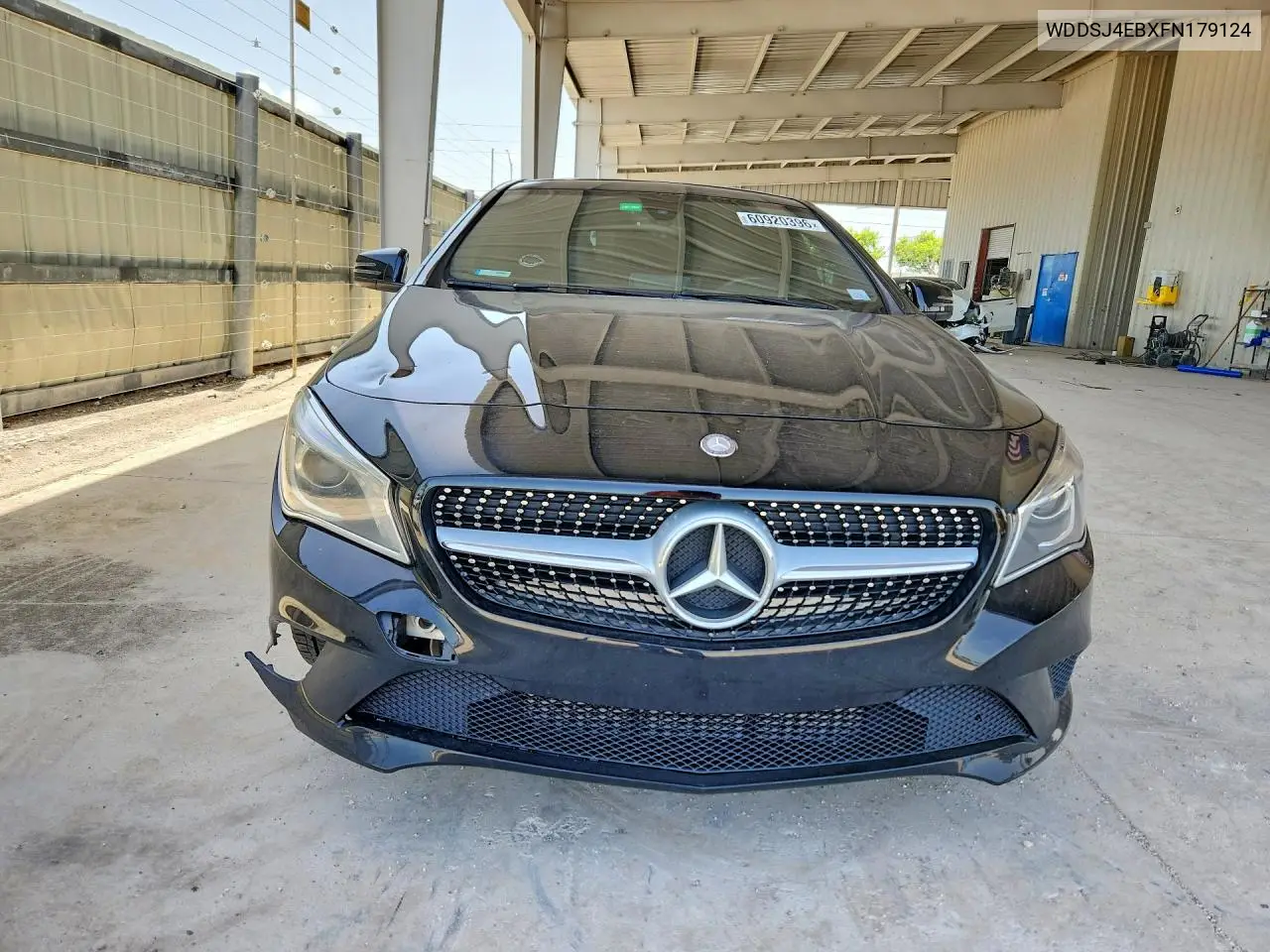 2015 Mercedes-Benz Cla 250 VIN: WDDSJ4EBXFN179124 Lot: 60920396
