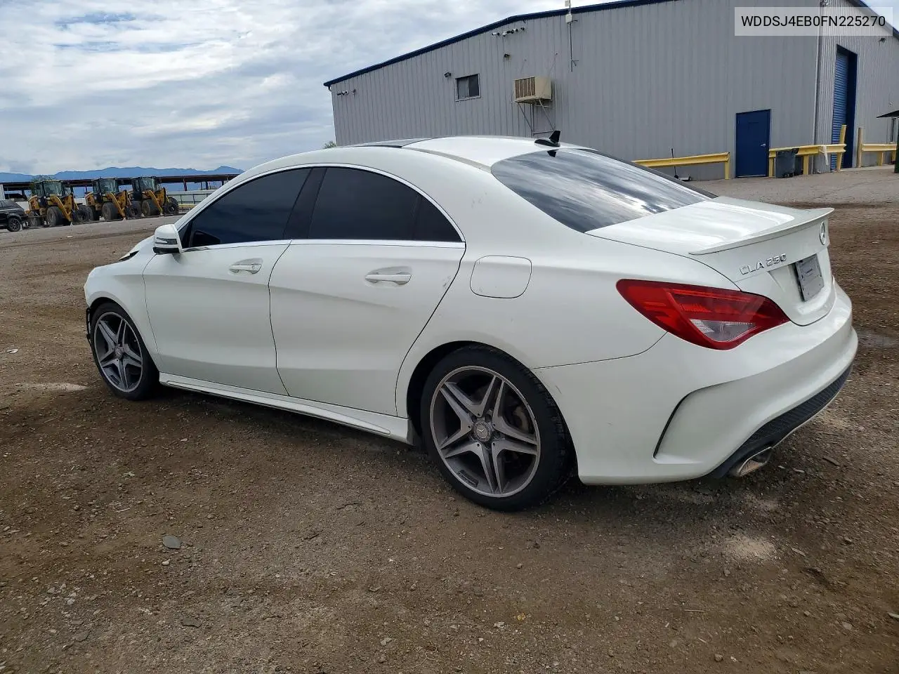 2015 Mercedes-Benz Cla 250 VIN: WDDSJ4EB0FN225270 Lot: 61062756