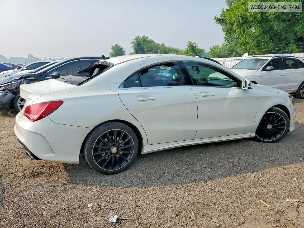 2015 Mercedes-Benz Cla 250 4Matic VIN: WDDSJ4GB4FN217492 Lot: 61320826
