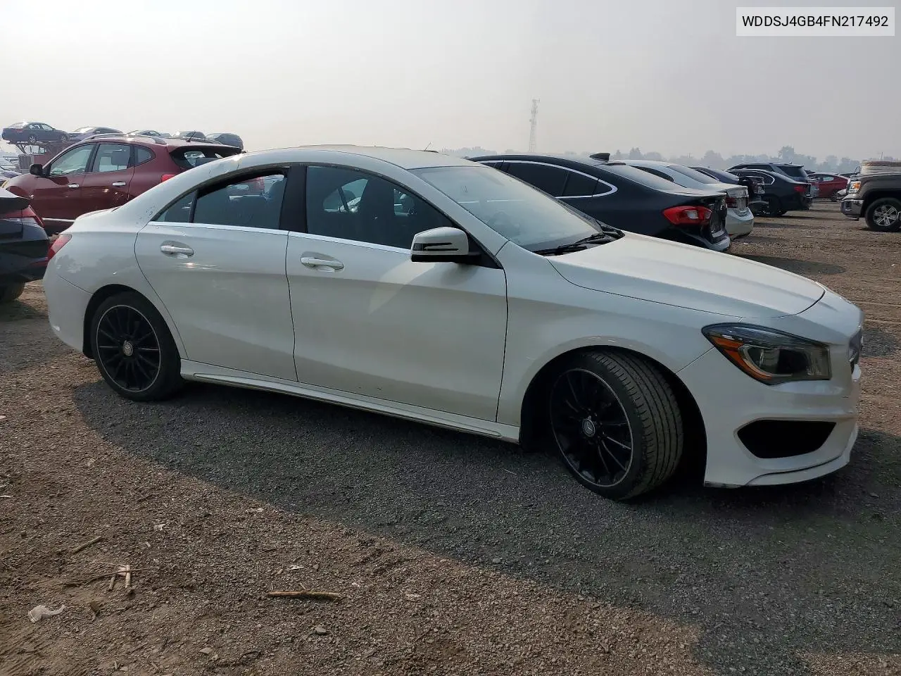 2015 Mercedes-Benz Cla 250 4Matic VIN: WDDSJ4GB4FN217492 Lot: 61320826