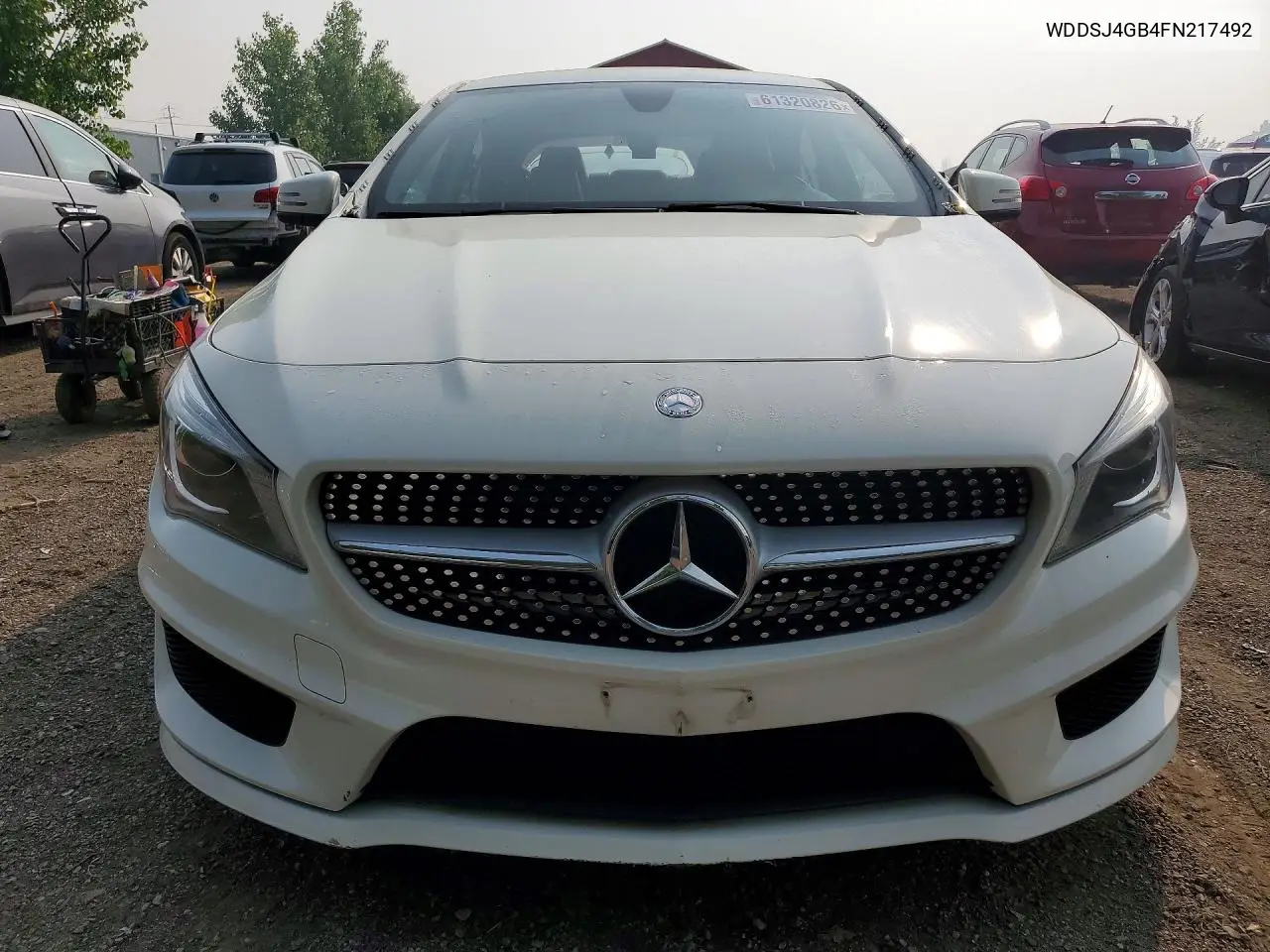 2015 Mercedes-Benz Cla 250 4Matic VIN: WDDSJ4GB4FN217492 Lot: 61320826