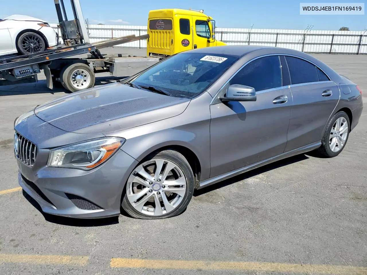 2015 Mercedes-Benz Cla 250 VIN: WDDSJ4EB1FN169419 Lot: 61623786